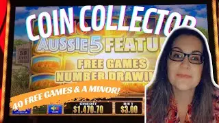 COIN COLLECTOR - Aussie 5 - First Session and it was Amazing!