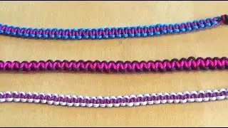 Bracelet Macramé shamballa facile : le noeud plat