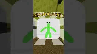 How to get GREEN REALISTIC BACKROOMS MORPH (RAINBOW FRIENDS) #roblox #backroomsmorph #shorts