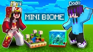 DODO & MIMI MENGECIL!! 😱 MASUK KE BIOME MINI YANG KITA BIKIN SENDIRI DI MINECRAFT!