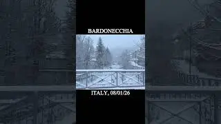 Bardonecchia Transformed by a Winter Storm  #travel #europe #italiangetaway #tourist #travellife