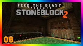 Stoneblock 2 Modpack - Garden Cloche setup! Episode 8 [Modded Minecraft 1.12.2]