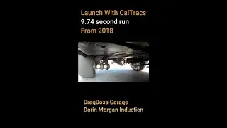 DragBoss Garage/Darin Morgan Induction, CalTrac Action, and Perfect Pinion Angle In 9 Seconds