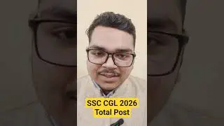 SSC CGL 2026 EXAM STATEGY #SSCCGL2026#SSCCGLStrategy#SSCCGLVacancy#SSCCGLPreparation#CGL2026