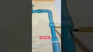 Doodle your Way to Water Conservation: Save Water with this Art Video! #shorts #youtubeshorts