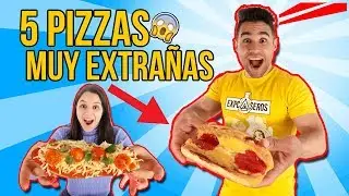 PONEMOS A PRUEBA 5 PIZZAS EXTRAÑAS QUE PUEDES HACER EN CASA
