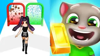 Build A Queen vs Tom Gold Run - Gameplay MAX LEVELS SpeedRun Android iOS Ep 38
