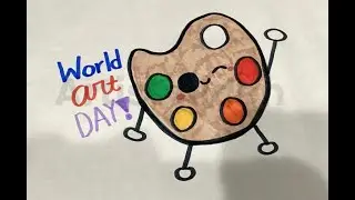 🎨 WORLD ART DAY! 🌍 PREVIEW w/ Artist Aiden 🎨