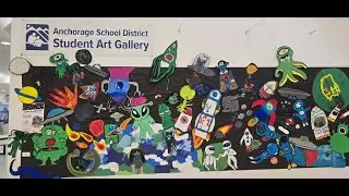 In Space With Major Tom In Space - ASD Student Art Gallery & 80% Studios Collaboration
