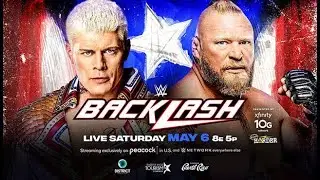 WWE BACKLASH 2023 - WWE 2K23 PPV SIMULATION