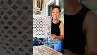 Stiffening your crocheted / knitted product - quick guide #handmade #crochet #knitting #diy #craft