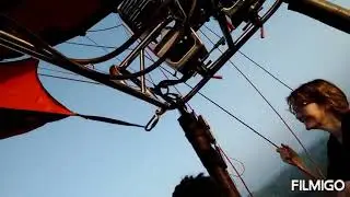 Hot air balloon ride 🎈