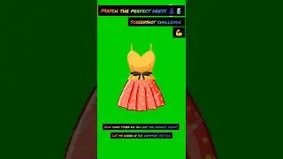Dress Challenge Green Screen #screenshotchallenge #screenshot #challenge #challenging #game