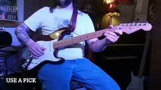 Exercise 5: Lesson 1: Right Hand with Pick Hal Leonard Guitar Method Book 1