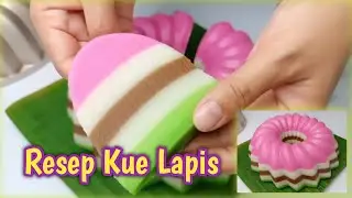 Pasti Bisa Membuat Kue Lapis Cantik Setelah Melihat Ini | RESEP KUE LAPIS