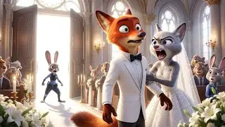 Nick&rsquo;s Surprise Wedding?! 💍😲 Judy Crashes the Ceremony | Funny Zootopia 2 Animation