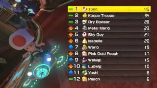 Mario Kart 8: Flower Cup 200cc 3 Star Rank [1080p 60 fps]