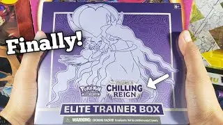 Pokemon Chilling Reign Elite Trainer Box Opening!!