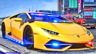 Get Ready for a Wild Ride! 🚔 Police Sunday Supercar Patrol in GTA 5 Lspdfr Mod | 4K