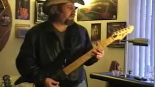 How to play Blues on a Peavey Mystic Guitar, Major Tone.  PT 2