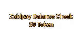Zoidpay balance check