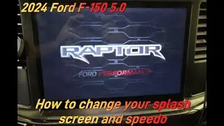 Ford F150 5.0 2024 года &mdash; как изменить заставку и спидометр с помощью FORScan