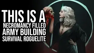 I became the ULTIMATE GOTH MOMMY in this Necromancy Roguelite!  - Be My Horde