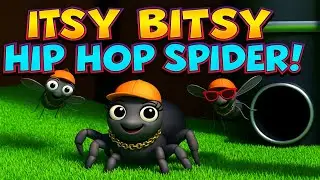 Itsy Bitsy Spider (Hip Hop Remix) | Hip Hop Nursery Rhymes by Rap & Rhyme Time