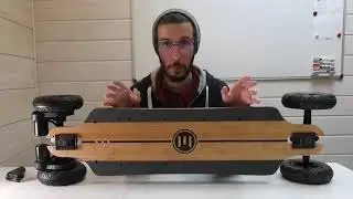 Unboxing et Pr&eacute;sentation du Skate Electrique Evolve GTR Bamboo 2021! FR