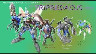 Transformers Beast Wars Ultra TRIPREDACUS特比達古斯(1997)