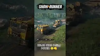 SnowRunner KOLOB 74760 Pulling Power #snowrunner #snowrunnermods #offroad #trucking #ps5 #gameplay