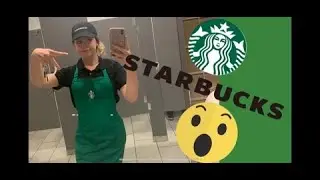 MY FIRST DAY WORKING AT STARBUCKS 💚☕️