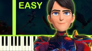 TROLLHUNTERS THEME - EASY Piano Tutorial