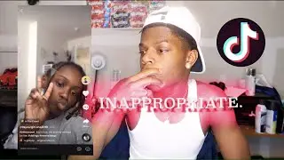 REACTING TO MY 8 YEAR OLD SISTER CRINGEY TIKTOKS