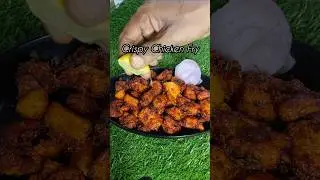 #Crispy #Chicken Fry 😜shot video #tasty and #street style in home #cooking 😋