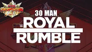 Fire Pro World - 30 Man WWE Royal Rumble Match