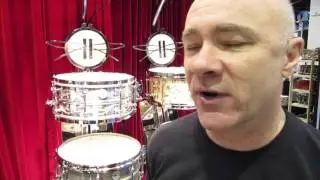 Ronn Dunnett at NAMM 2016 with Drum Shop UK