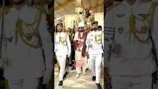 Big Barat Entry Shahi Fort Marqeeu Talha Cheema Sab by The Pak Punjab Band FSD #wedding #viralvideo