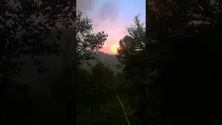 Amazing sunset in #kashmir #mountains