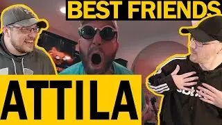 FIRST TIME HEARING! Attila - Pizza (REACTION) | Best Friends React