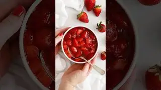 Easy Strawberry Topping (For Cheesecake & More!)