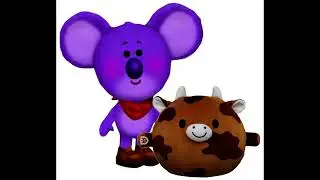 Blue's Clues & You: Lavender w/Skoosherz Brown Cow