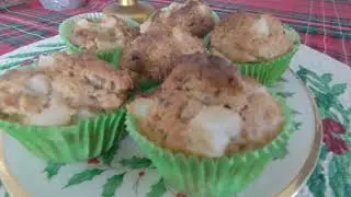 Vanilla Pear Muffins