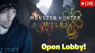 🔴Monster hunter wilds Live Open Lobbies With Viewers Chill Stream 😎 #mhwilds #live