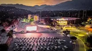 Movie Night at The Pasadena Rose Bowl with Mavic Mini