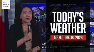 Today's Weather, 5 P.M. | Jan. 18, 2026