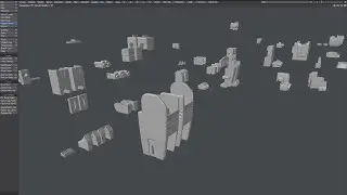 LightWave Model - Collapse STL Objects