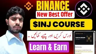 Binance New INJ Quest Learn and Earn Offer || Binance New Best Offer Details