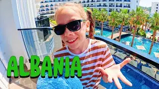 Albania, Hotel Fafa Aqua Palace i Grand Blue w Golem