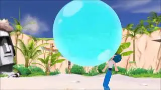 MMD Bubblegum Floating Animation: Lana's Seaside Beach Blow
